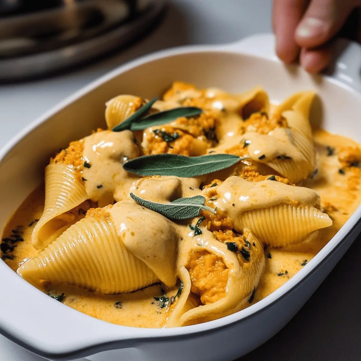 Coquilles farcies à la ricotta de citrouille végane délicieuses