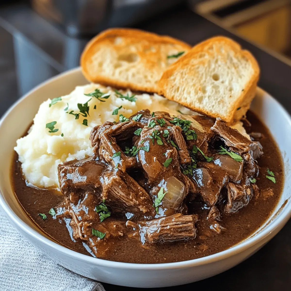 Boeuf Manhattan à la mijoteuse : Confort en un plat