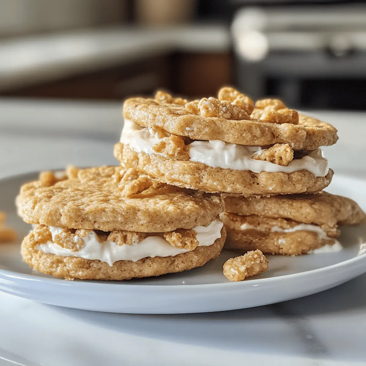 Biscuits Sandwich Cinnamon Toast Crunch™ Délicieux