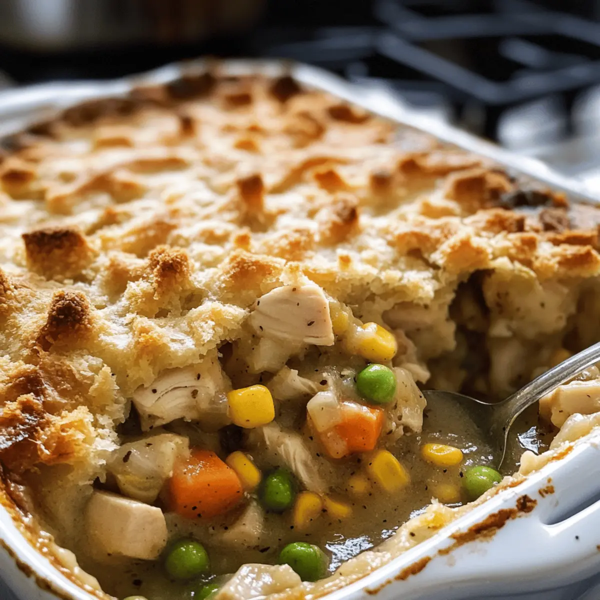 Tourte de dinde de Thanksgiving avec croûte de farce