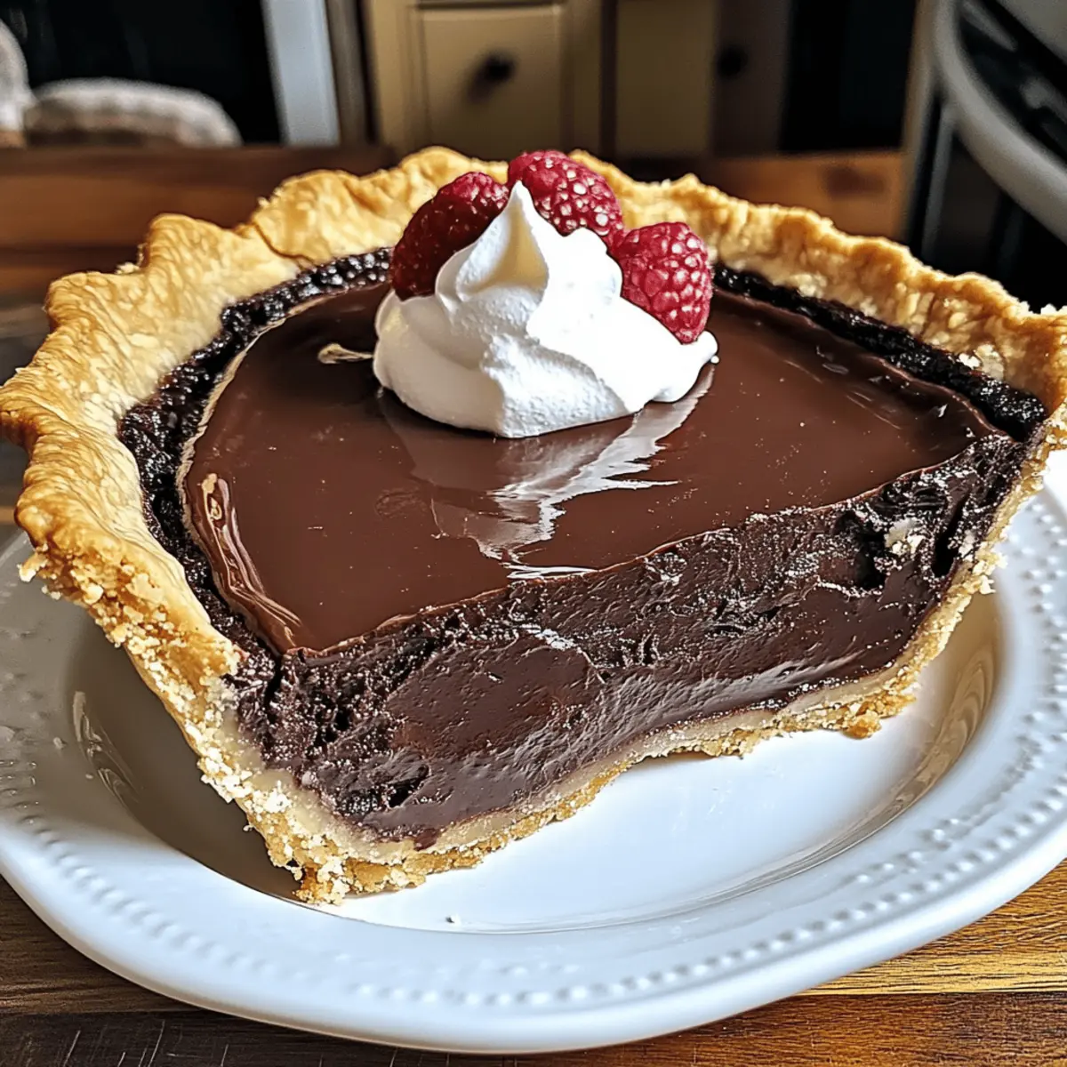 La tarte au chocolat de Grand-mère irrésistible