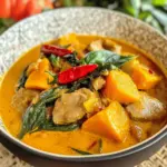 curry de potiron thaïlandais