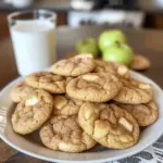 Biscuits Snickerdoodle aux Pommes Épicées et à la Cannelle