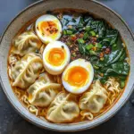 Bol de ramen aux dumplings