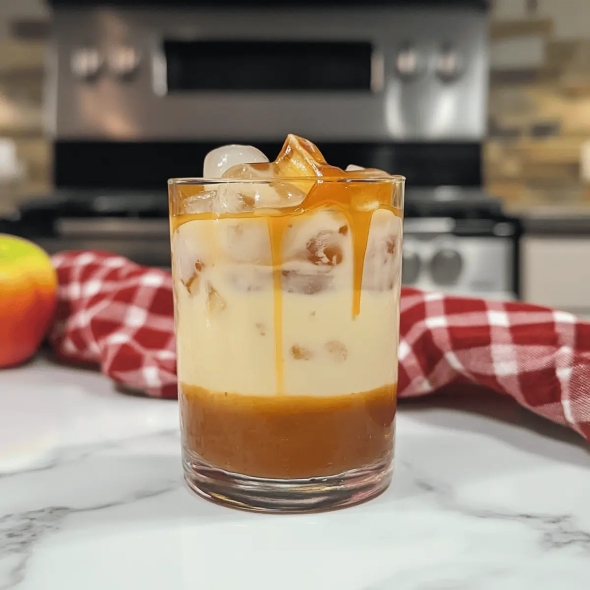 Cocktail de caramel à la pomme et au butterscotch irrésistible