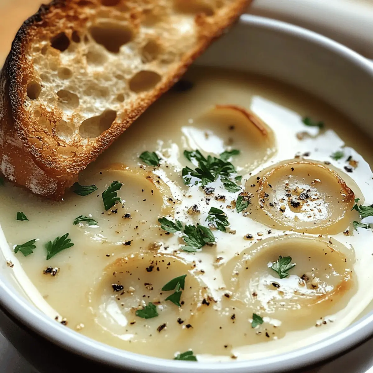 Soupe à l’ail : Recette réconfortante et délicieuse