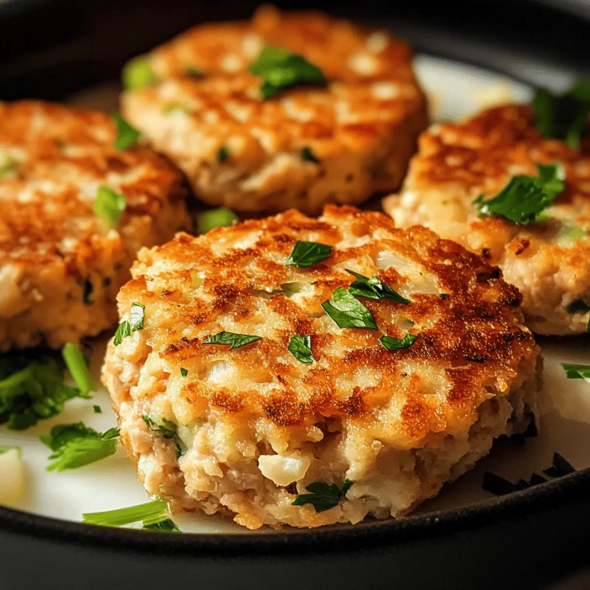 Gâteaux de thon au fromage cottage rapides et savoureux