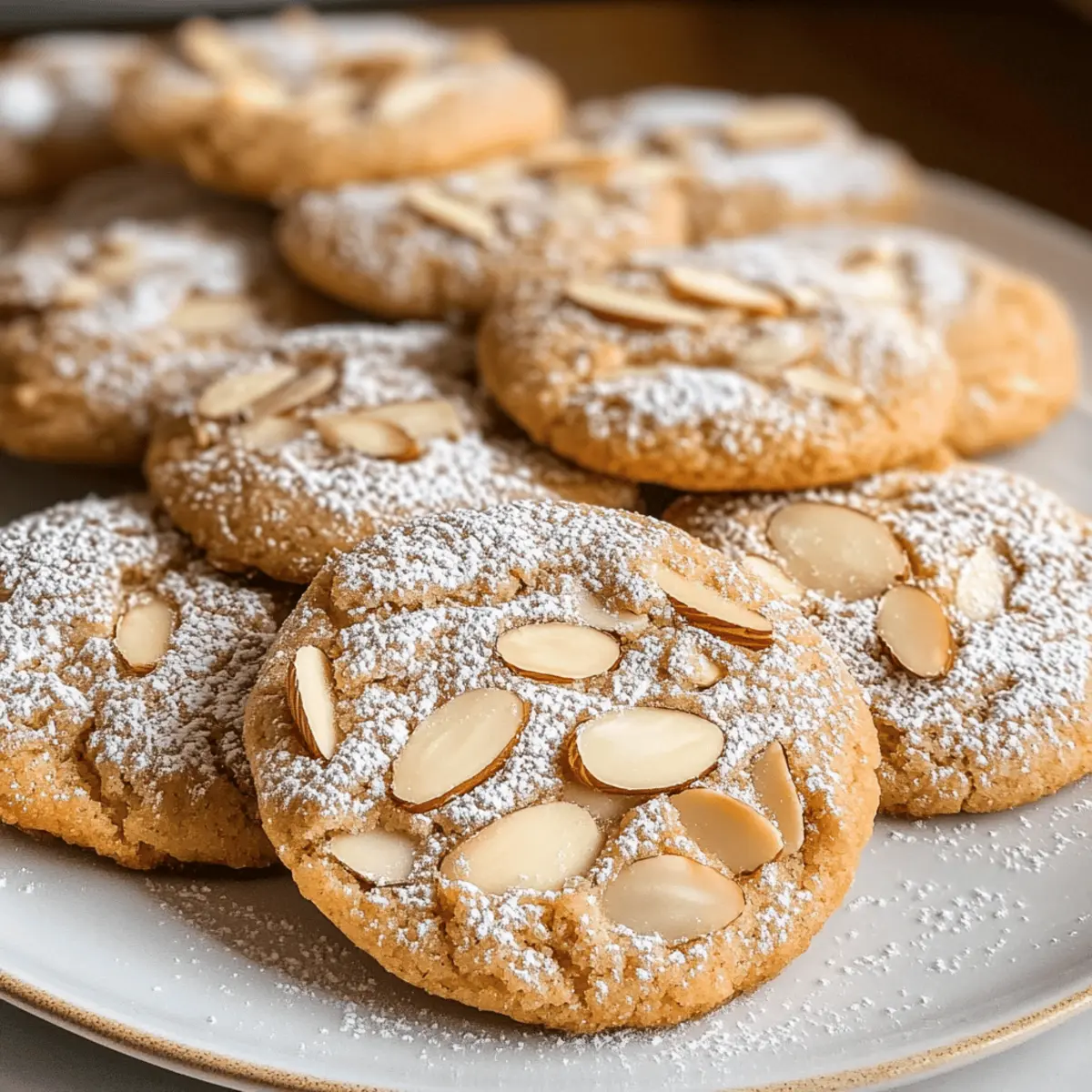 Biscuits aux amandes tendres et savoureux