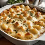 Gnocchi au four crémeux