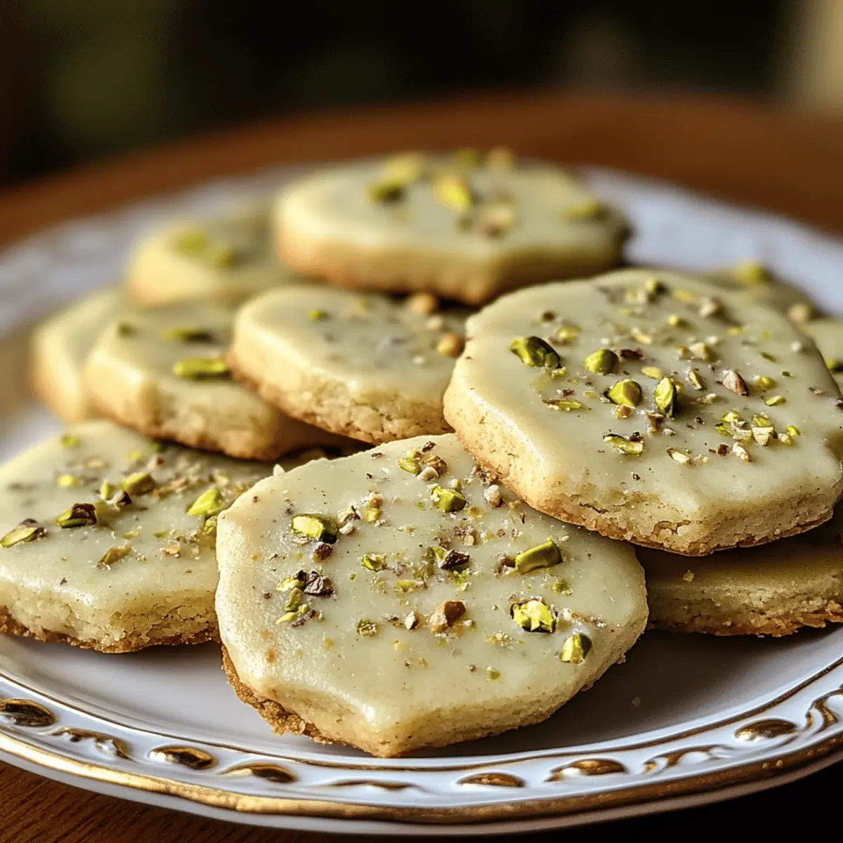 Biscuits sablés aux pistaches inoubliables