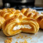 Croissants de citrouille au fromage à la crème et tarte à la citrouille
