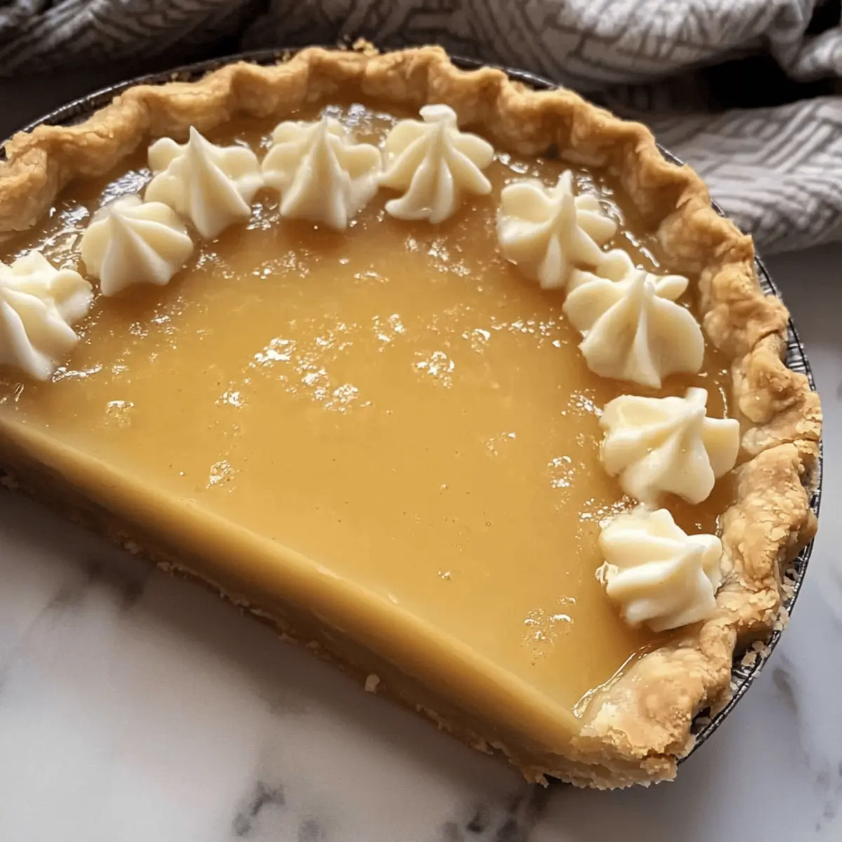 Chérie tarte crémeuse au miel à tomber