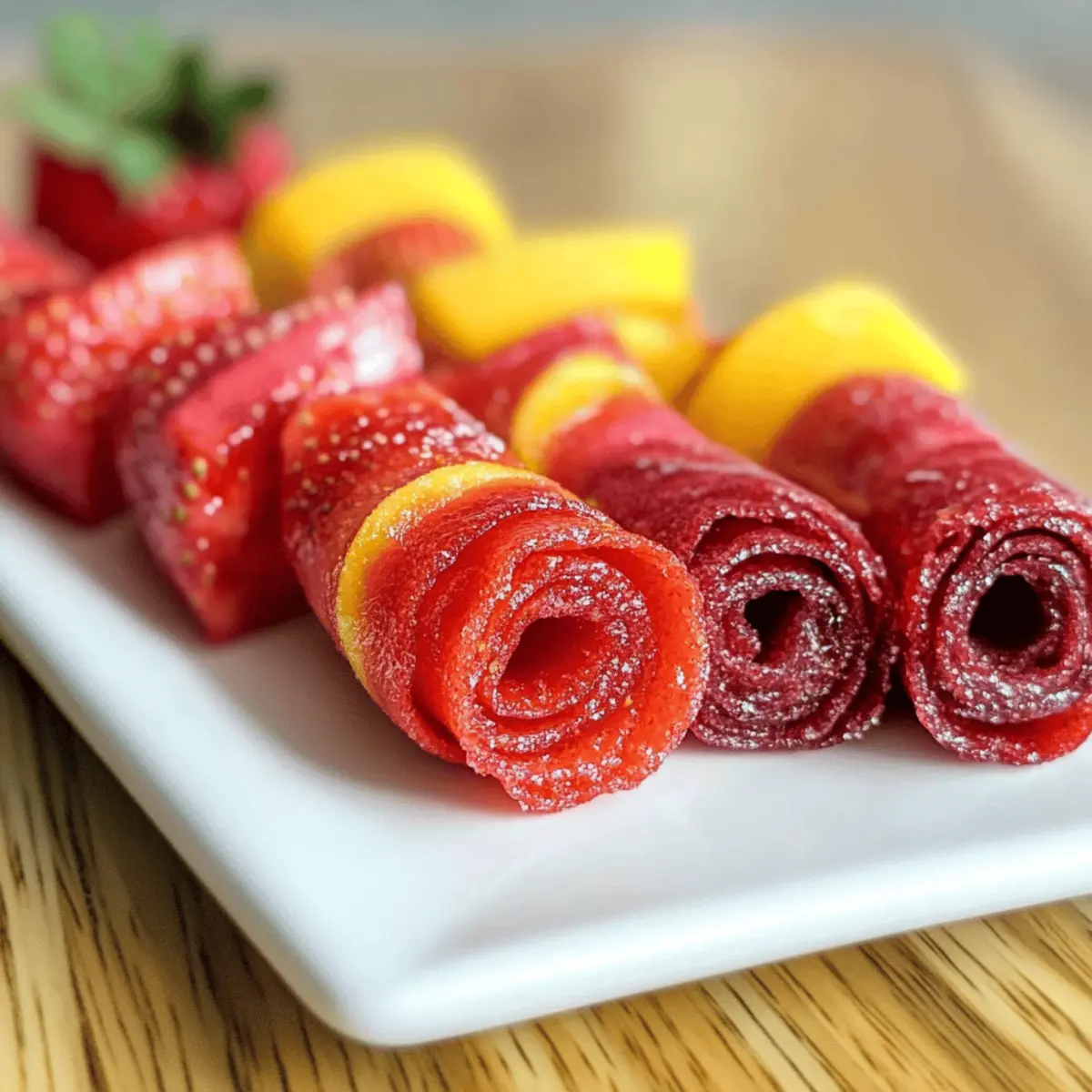 Recette de Fruit Roll-Ups Maison Sains et Délicieux