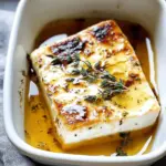 Feta avec miel et thym